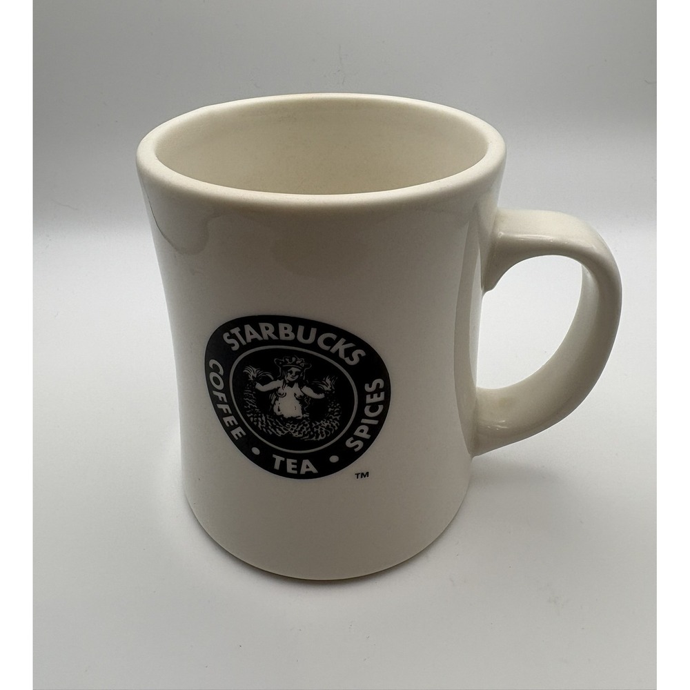Starbucks Barista Mug 2002 First Store Pike Place Seattle Vintage Coffee Cup Y2K